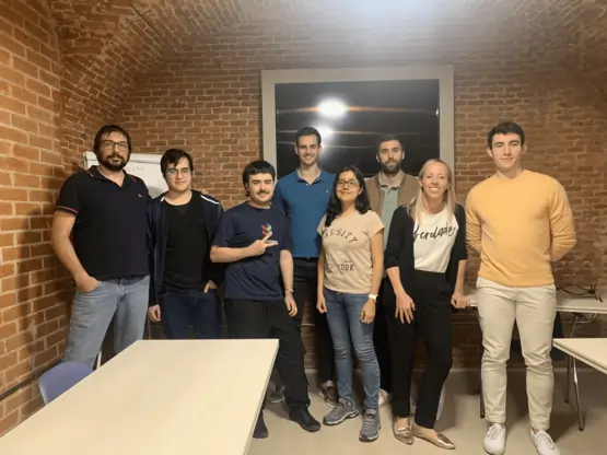 Group of Spain Office employees smiling